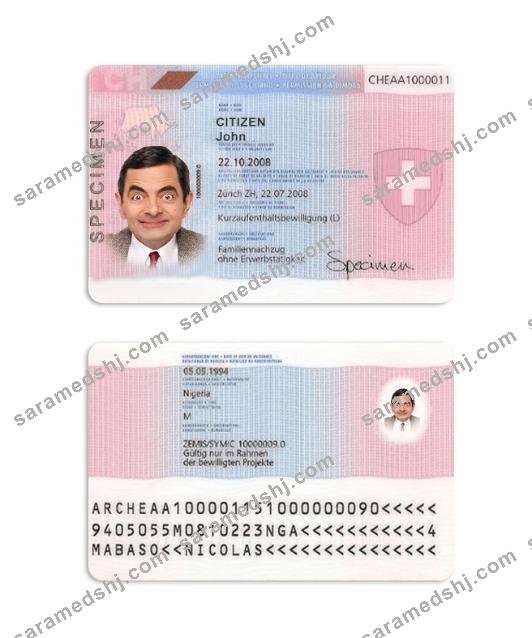 Switzerland residence permit